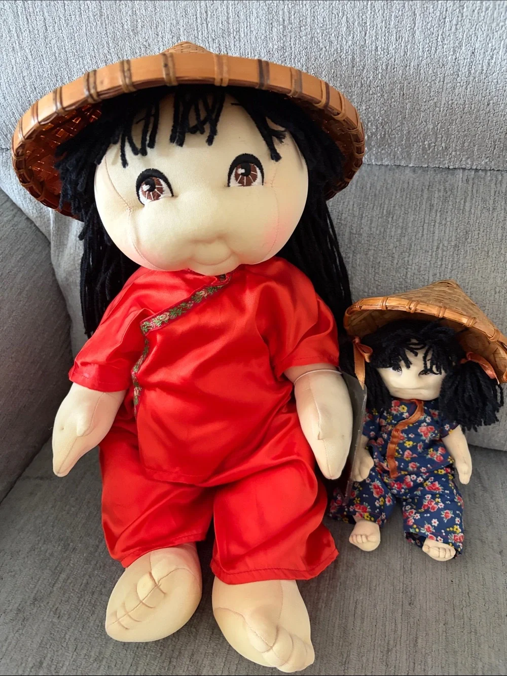 Rice Patty Babies vintage rice